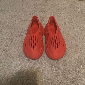 Red Yezzy Foam Runners